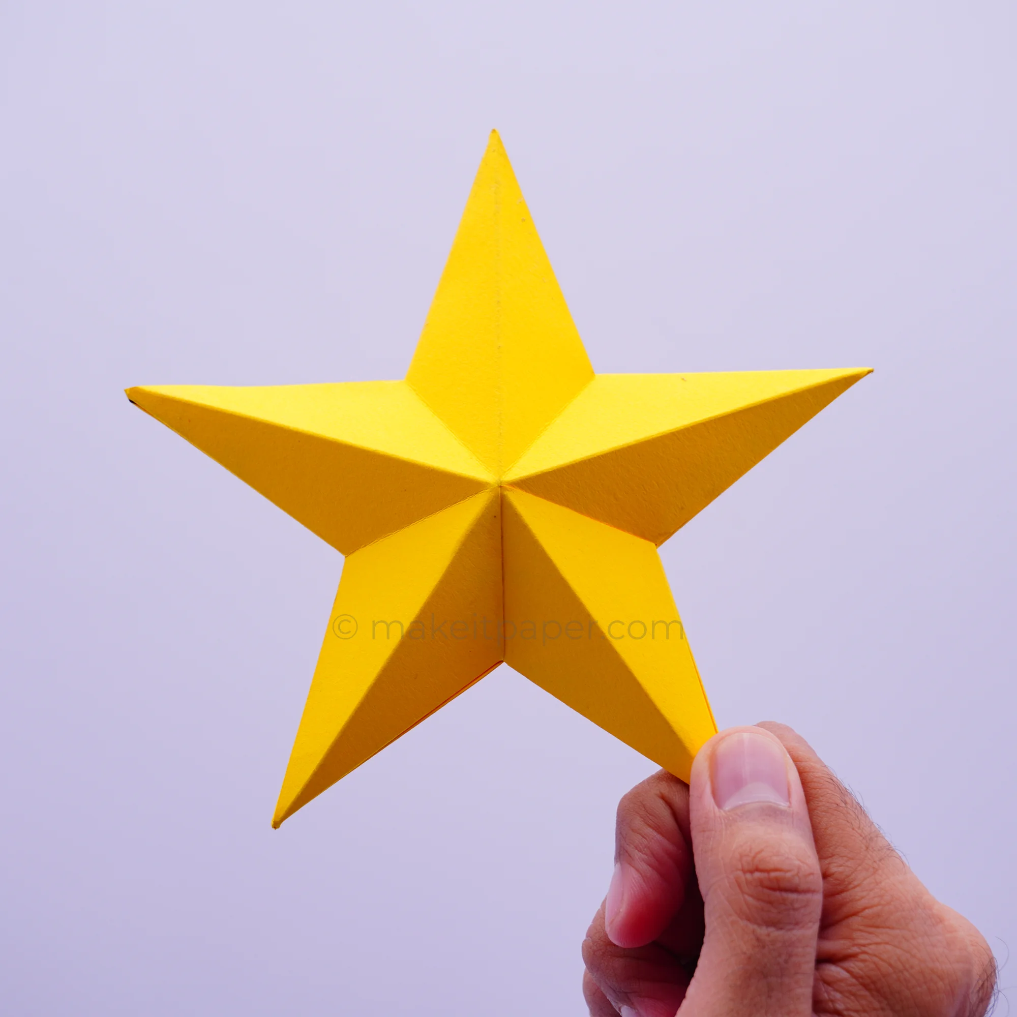 5 point star, view 5