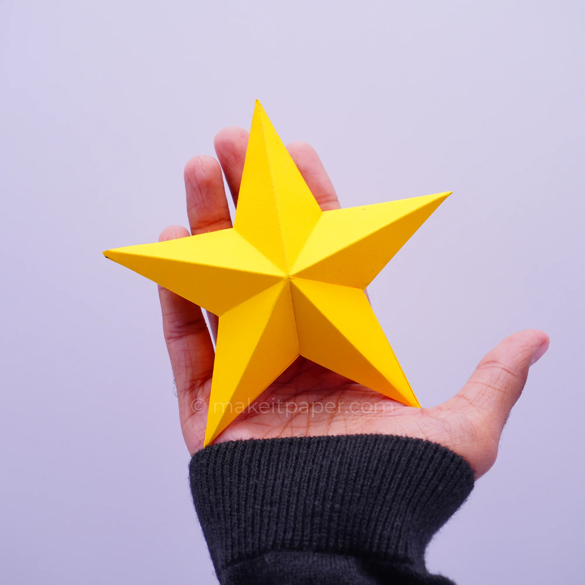5 point star, view 4