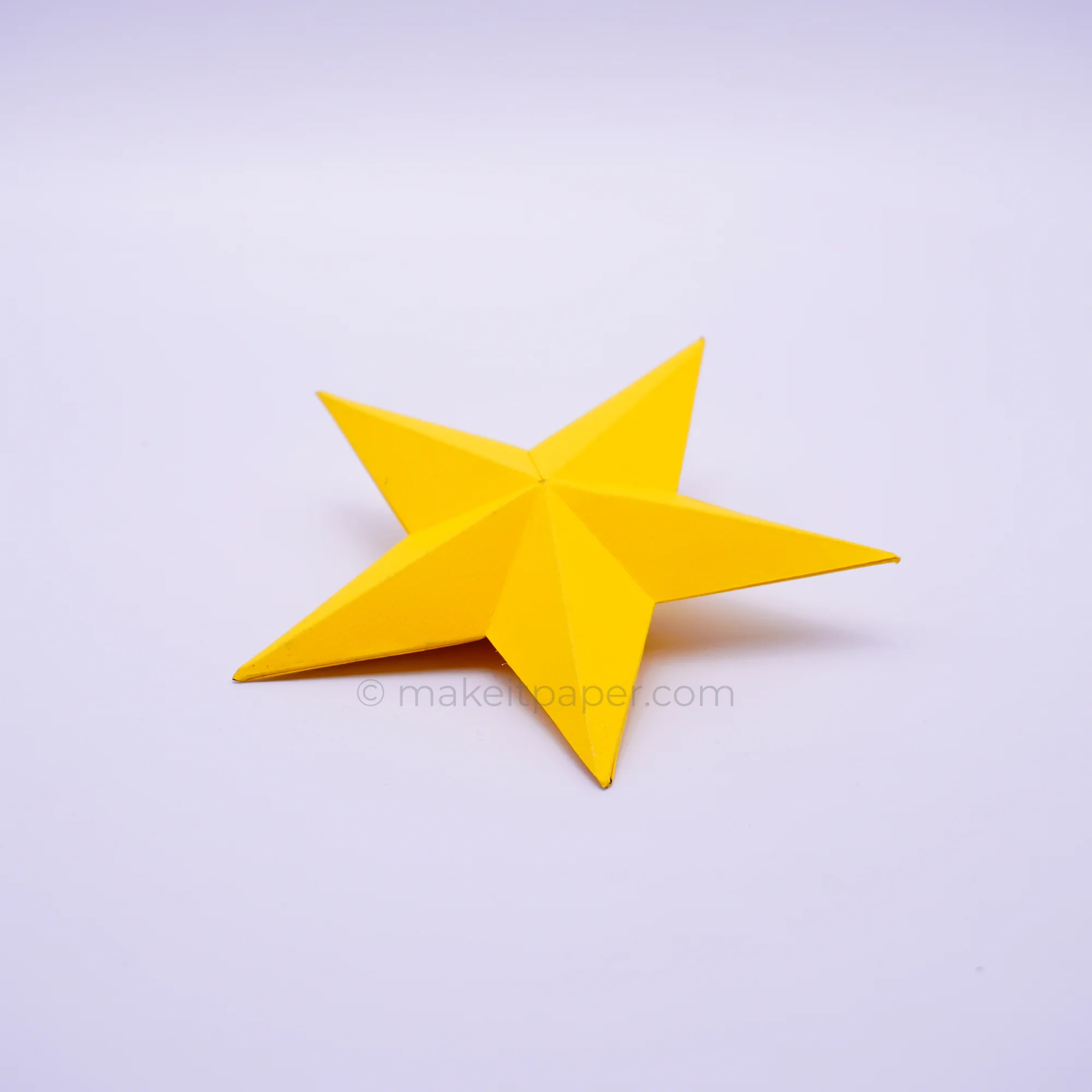 5 point star, view 3